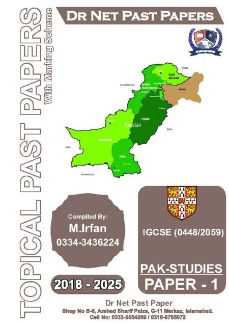Pak-Studies 0448/2059 P-1