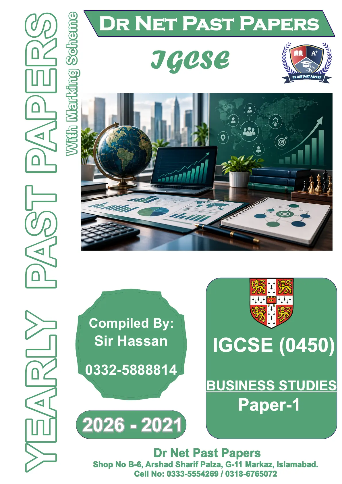 IGCSE Business Studies 0450 Paper 1 Yearly Past Papers (2021-2026)