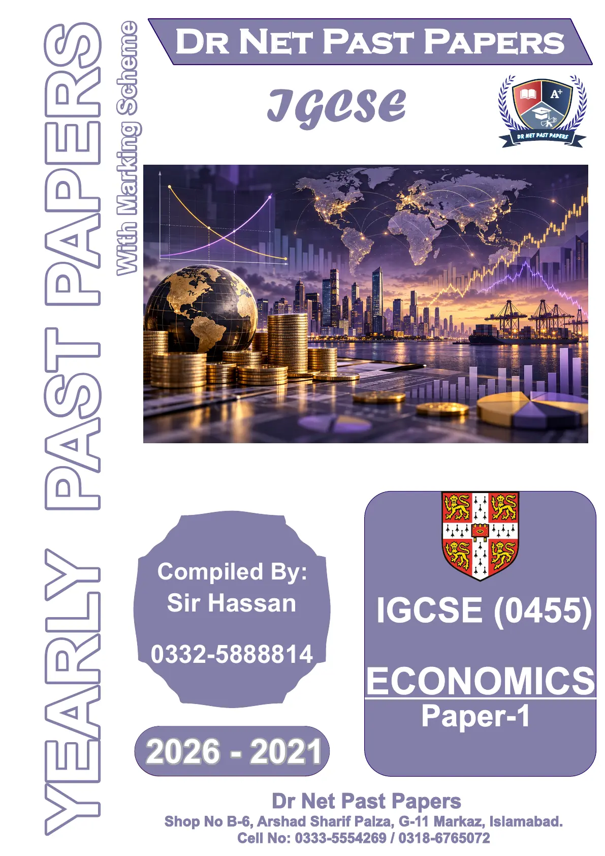 IGCSE Economics 0455 Paper 1 Yearly Past Papers (2021-2026)