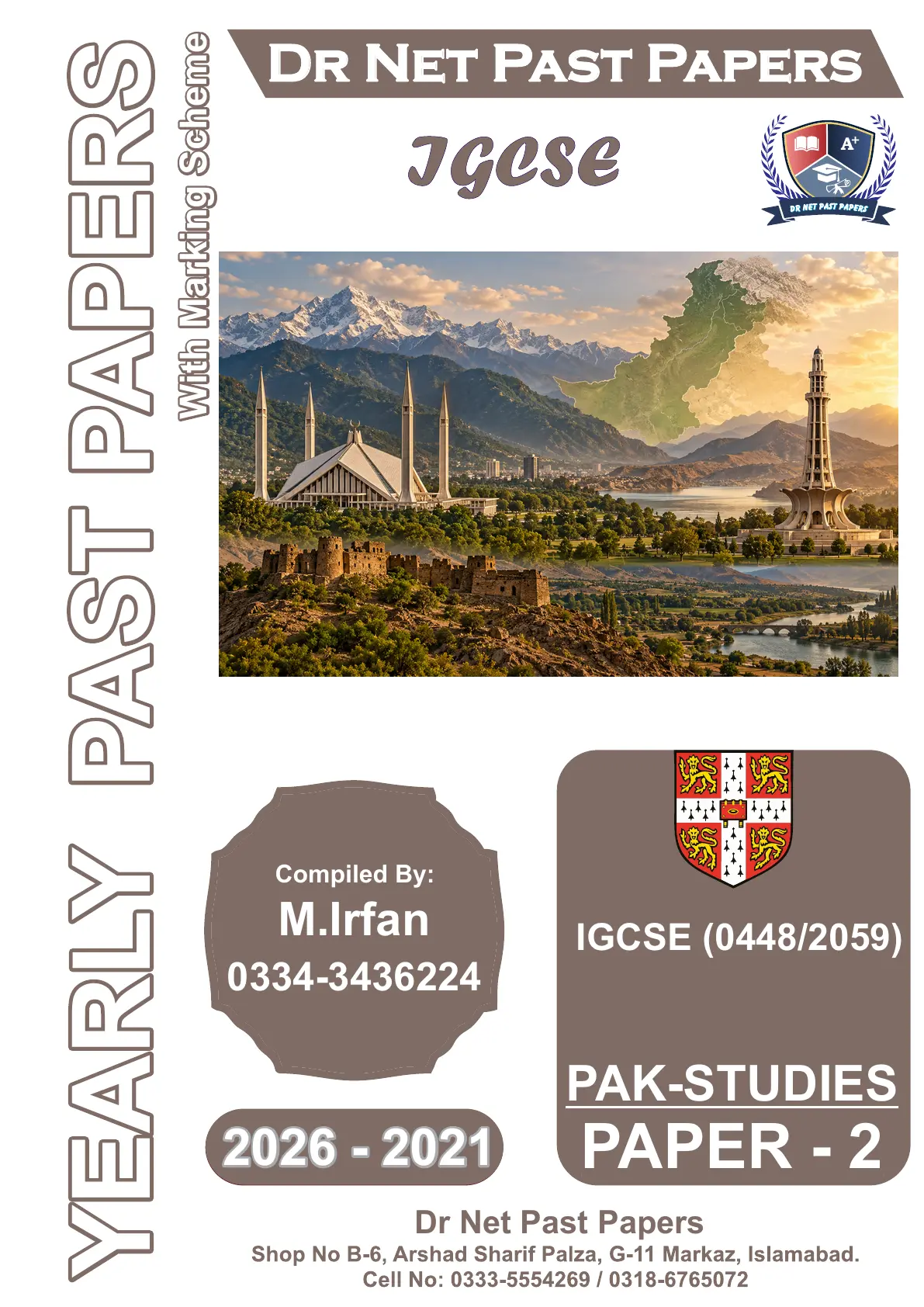 IGCSE / O Level Pakistan Studies 0448/2059 Paper 2 Yearly Past Papers (2021-2026)
