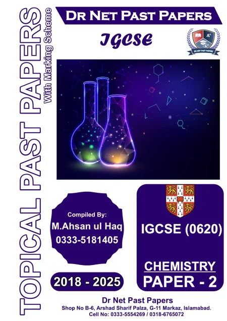 IGCSE Chemistry 0620 Topical Past Papers Paper 2 cover