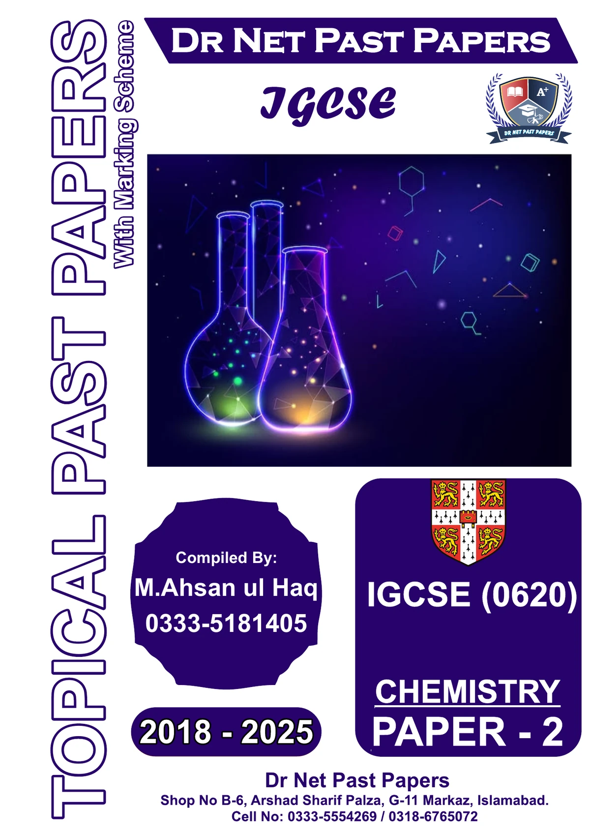 IGCSE Chemistry 0620 Paper 2 Topical Past Papers cover