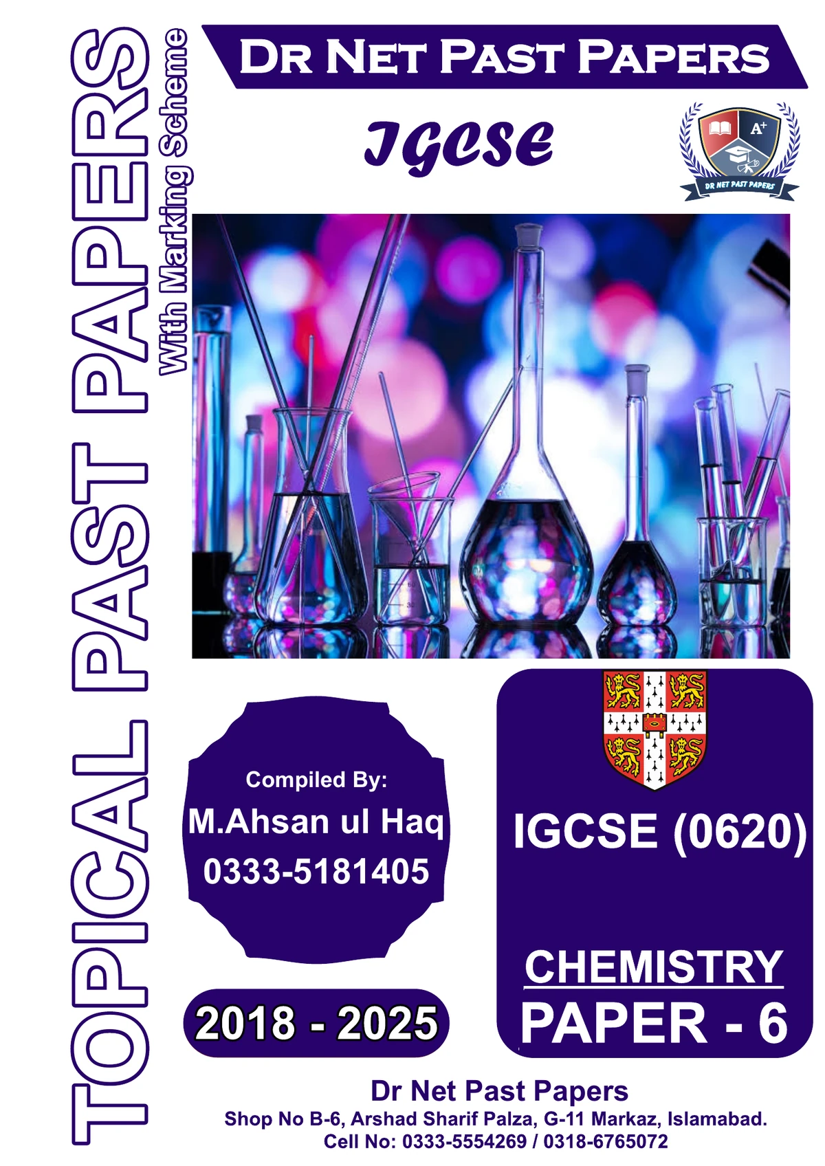 IGCSE Chemistry 0620 Paper 6 Topical Past Papers cover