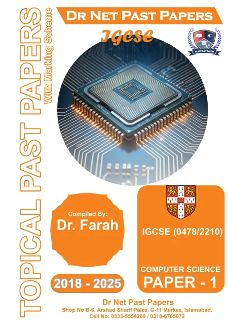 IGCSE Computer Science 0478 2210 Topical Past Papers Paper 1 cover