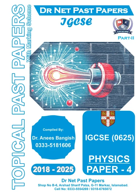 IGCSE Physics 0625 Topical Past Papers Paper 4 Part II cover