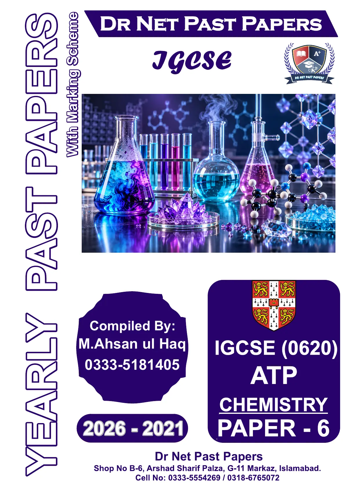 IGCSE Chemistry 0620 Paper 6 Yearly Past Papers (2021-2026)