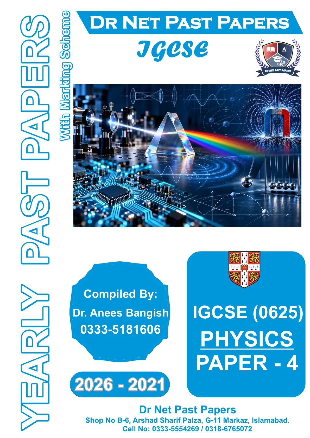 IGCSE Physics 0625 Paper 4 Yearly Past Papers (2021-2026)