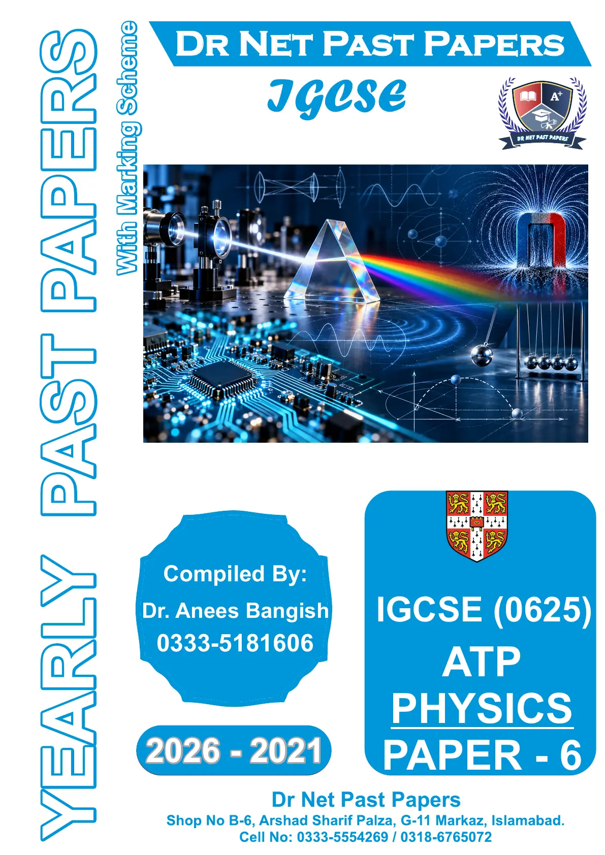IGCSE Physics 0625 Paper 6 Yearly Past Papers (2021-2026)